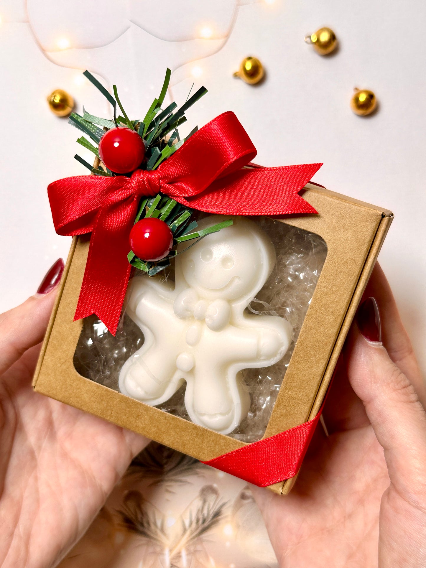 Candela Artigianale "Omino Pan di Cera"