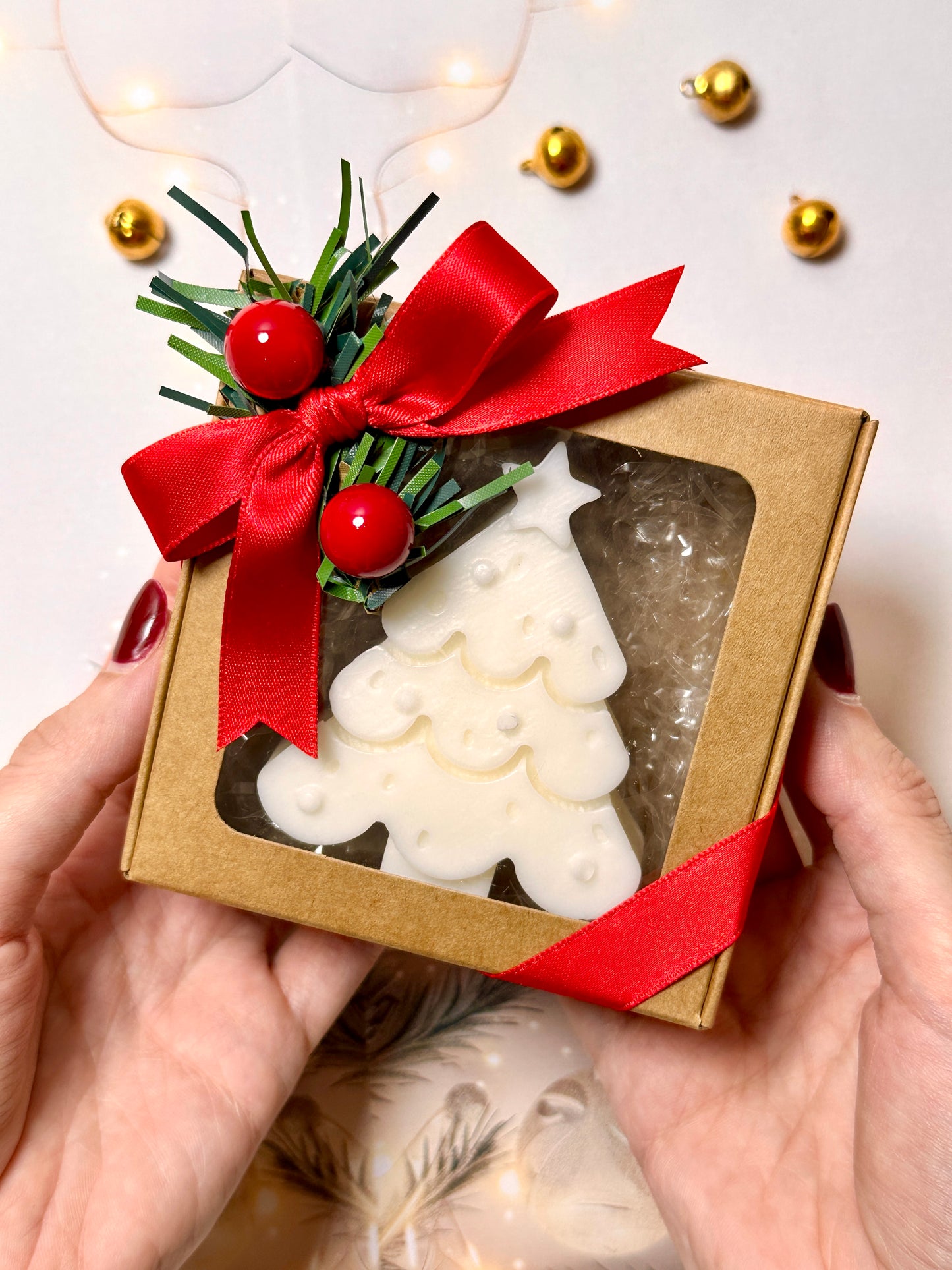 Candela Artigianale "Albero di Natale"