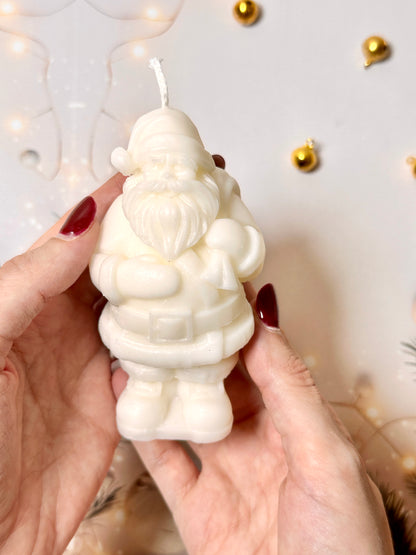 Candela Artigianale "Babbo Natale"