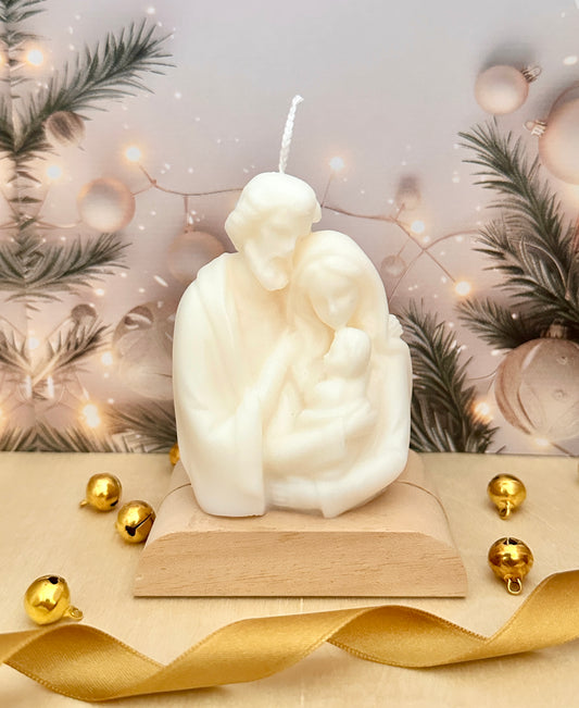 Candela Artigianale "Sacra Famiglia"