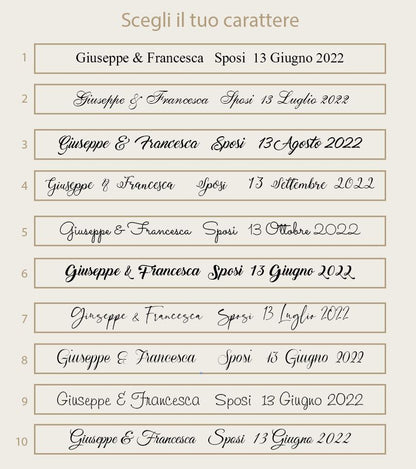 Porta Fazzoletti per Matrimonio