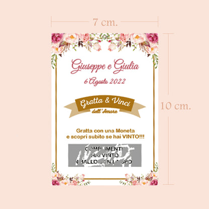 Gratta e Vinci Matrimonio Personalizzato