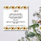 Menù Matrimonio 15x15 cm.